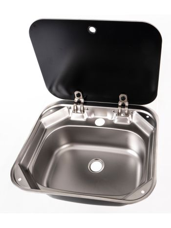 Sink With Glass Lid