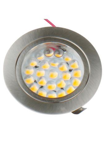 LED Spot Light Brushed Steel