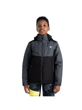 Dare2B Kids' Impose III Ski Jacket Ebony Grey Black