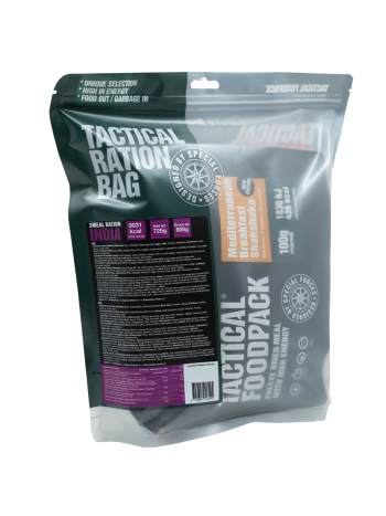 Tactical Foodpack 3 Meal Ration INDIA 725g
