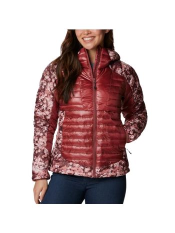 Columbia Labyrinth Loop™ Insulated Hooded Jacket Beetroot