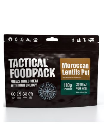 Tactical Foodpack Moroccan Lentils Pot 110g
