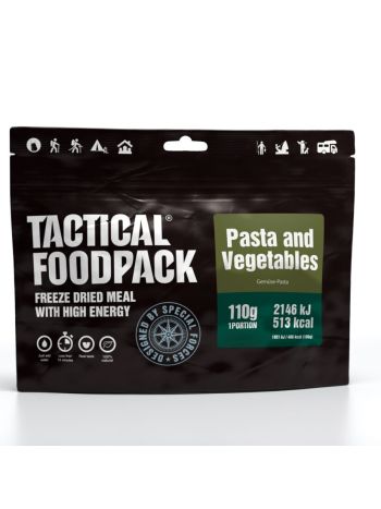 Tactical Foodpack Pasta and Vegetables 110g