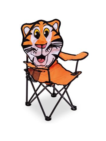 Childrens Tiger Fun Folding Chair