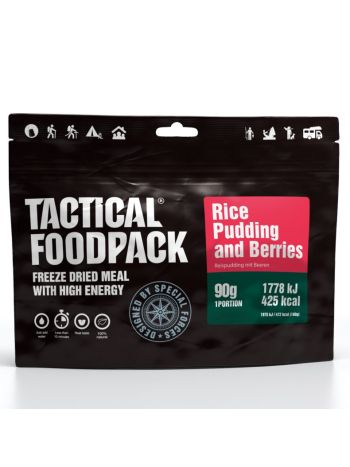 Tactical Foodpack Rice Pudding and Berries 90g 