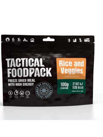 Tactical Foodpack Rice and Veggies 100g