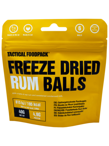 Tactical Foodpack Freeze-Dried Rum Balls 40g