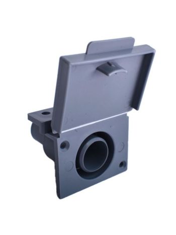 Waste Outlet Socket With Flap 3/4