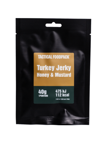 Tactical Turkey Jerky Honey and Mustard 40g