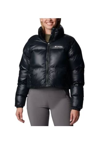 Columbia Puffect™ Cropped Puffer Jacket Black
