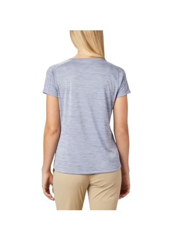 Columbia Zero Rules Short Sleeve Shirt Womens Grey